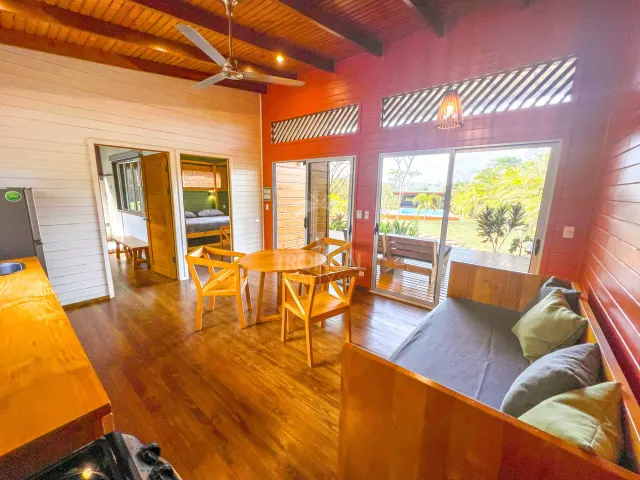 Turnkey Rental Opportunity: Charming Lodges with Pool Near Santa Teresa Beach